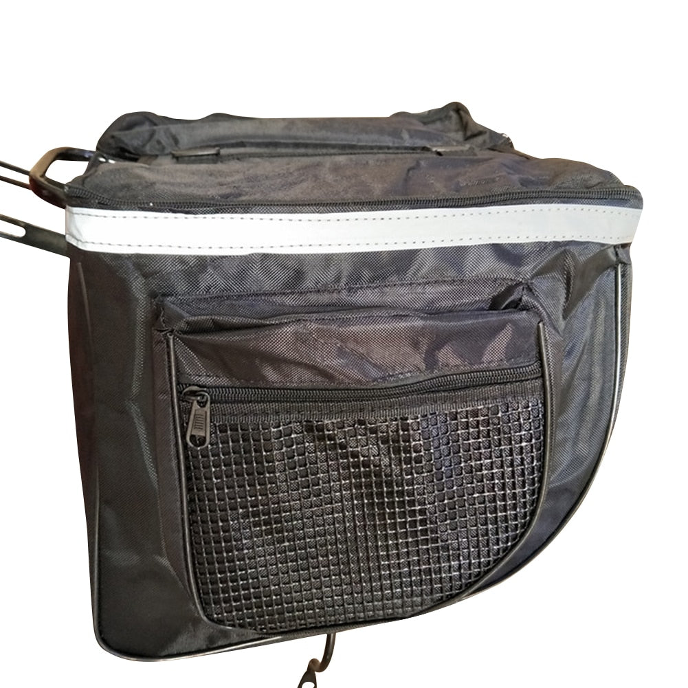 Double Sided Pannier Bag, Bicycle Saddle Bag, Bike Storage